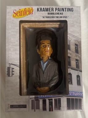 Seinfeld Kramer Painting Bobblehead - NEW IN BOX